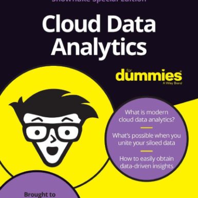 Cloud Data Analytics For Dummies, Snowflake Special Edition