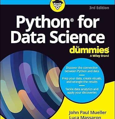 Python For Data Science for Dummies, 3rd Edition