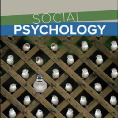 Social Psychology