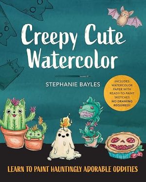 Creepy Cute Watercolor